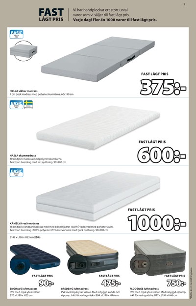 Jysk reklamblad i vecka 45 sida 10