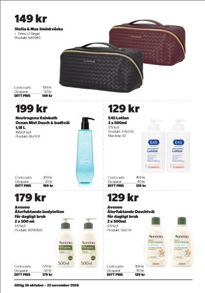 Costco reklamblad i vecka 45 sida 16