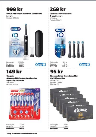 Costco reklamblad i vecka 45 sida 18
