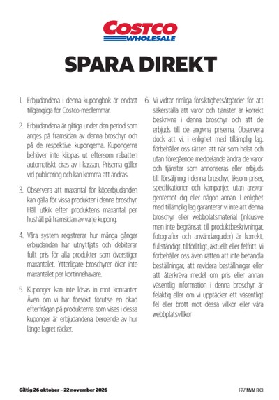 Costco reklamblad i vecka 45 sida 20