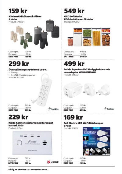Costco reklamblad i vecka 45 sida 4