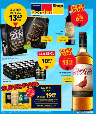 Scandlines Border Shop reklamblad i vecka 5 sida 1