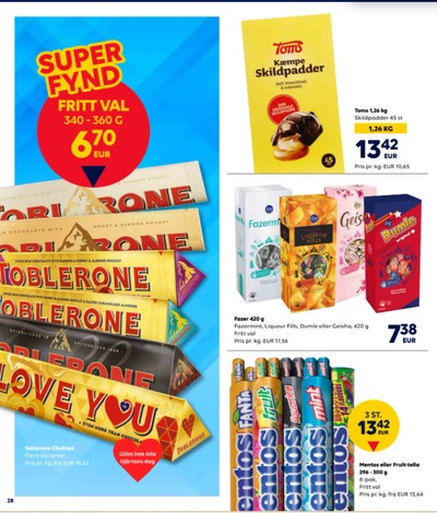 Scandlines Border Shop reklamblad i vecka 5 sida 28