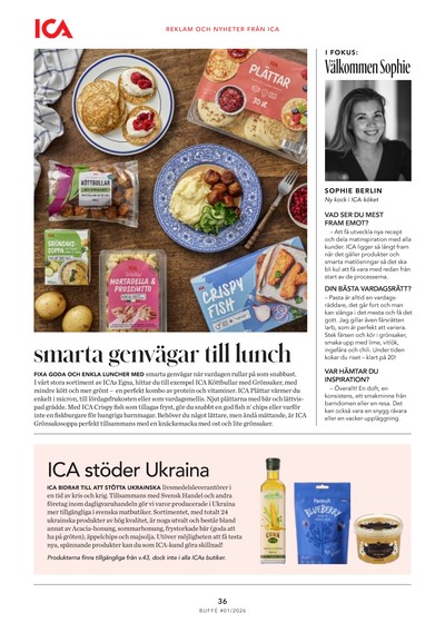 ICA Buffé reklamblad i vecka 5 sida 36
