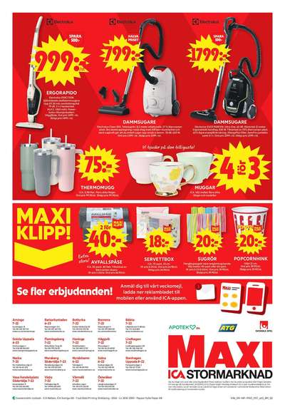 ICA Maxi reklamblad i vecka 6 sida 12