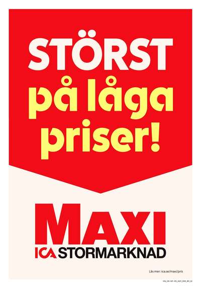 ICA Maxi reklamblad i vecka 6 sida 8