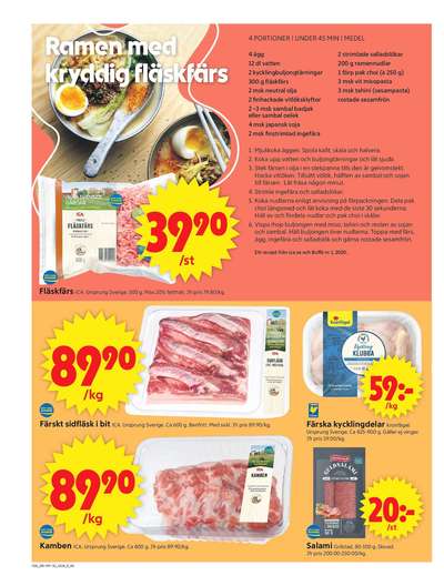 ICA Supermarket reklamblad i vecka 6 sida 6