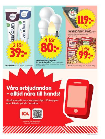 ICA Supermarket reklamblad i vecka 6 sida 9
