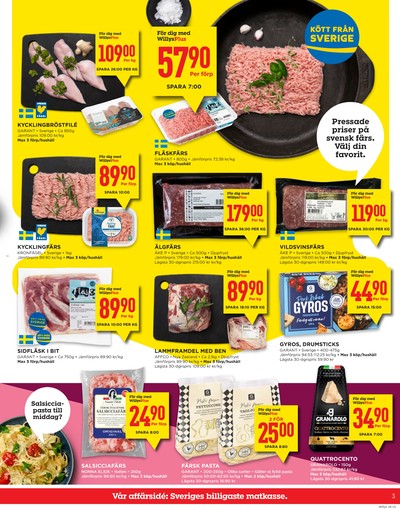 WILLY:S reklamblad i vecka 6 sida 3