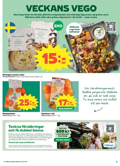 Coop reklamblad i vecka 6 sida 3