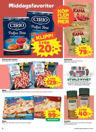 Coop reklamblad i vecka 6 sida 4