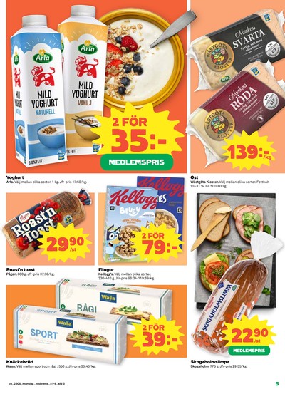 Coop reklamblad i vecka 6 sida 5
