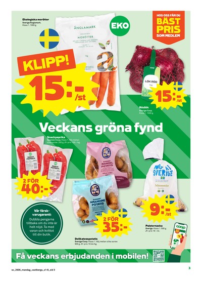 Stora Coop reklamblad i vecka 6 sida 3