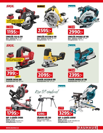 Bauhaus reklamblad i vecka 6 sida 7