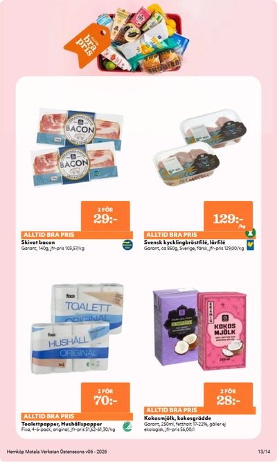Hemköp reklamblad i vecka 6 sida 13