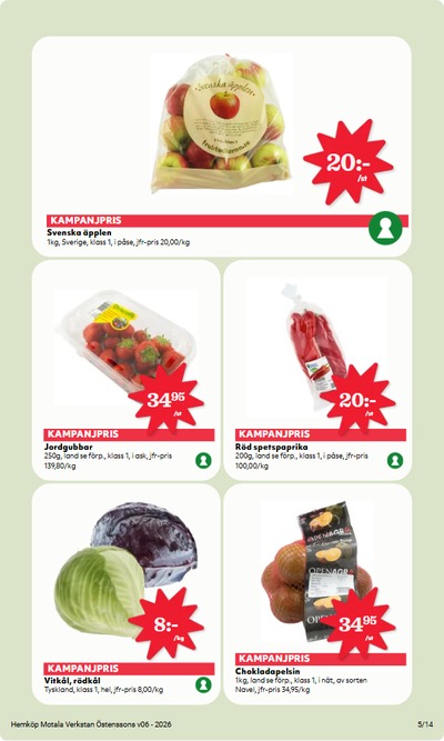 Hemköp reklamblad i vecka 6 sida 5