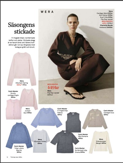 Åhlens reklamblad i vecka 6 sida 12