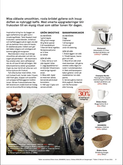 Åhlens reklamblad i vecka 6 sida 31