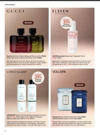 Åhlens reklamblad i vecka 6 sida 40