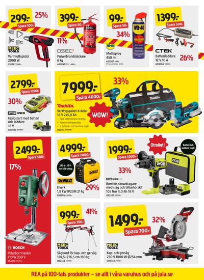 Jula reklamblad i vecka 7 sida 3