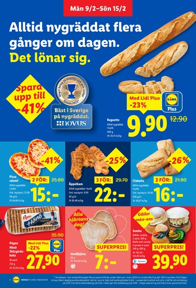 Lidl reklamblad i vecka 7 sida 4