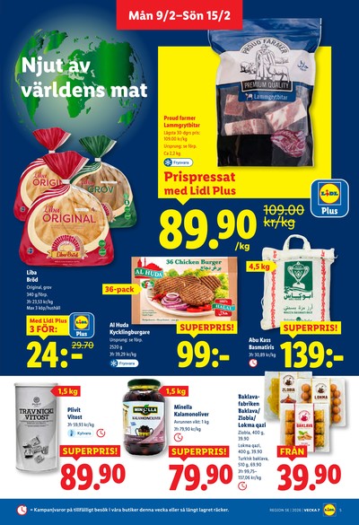 Lidl reklamblad i vecka 7 sida 5