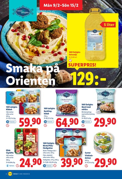 Lidl reklamblad i vecka 7 sida 6