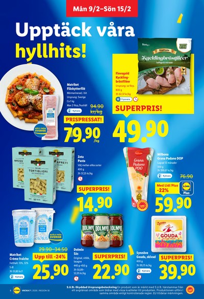 Lidl reklamblad i vecka 7 sida 9