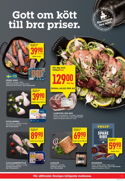 WILLY:S reklamblad i vecka 7 sida 3