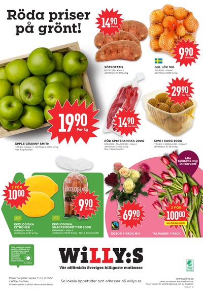 WILLY:S reklamblad i vecka 7 sida 8