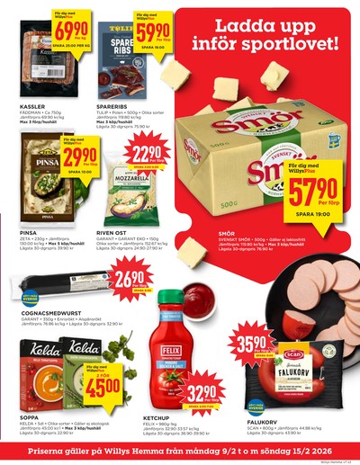 WILLY:S hemma reklamblad i vecka 7 sida 3