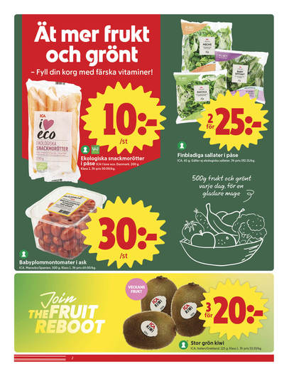 ICA Nära reklamblad i vecka 7 sida 2