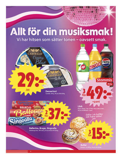 ICA Nära reklamblad i vecka 7 sida 4