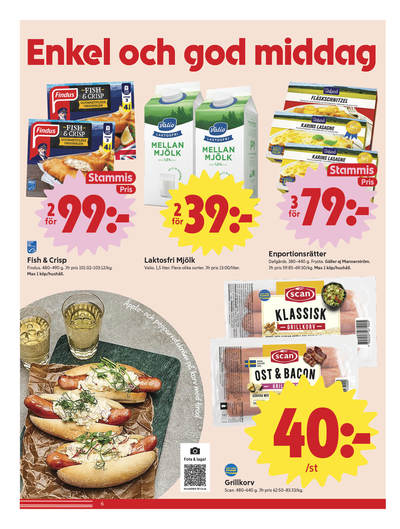 ICA Nära reklamblad i vecka 7 sida 6
