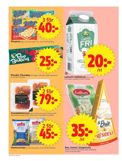 ICA Supermarket reklamblad i vecka 7 sida 8