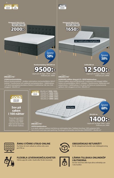 Jysk reklamblad i vecka 7 sida 7