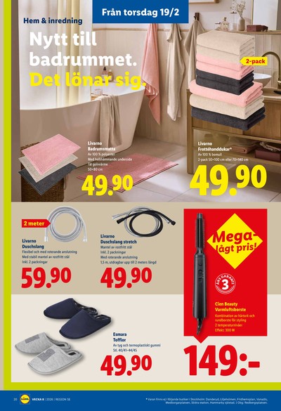Lidl reklamblad i vecka 8 sida 23