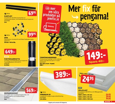Jem & Fix reklamblad i vecka 8 sida 11