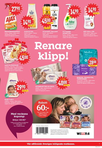 WILLY:S reklamblad i vecka 8 sida 7