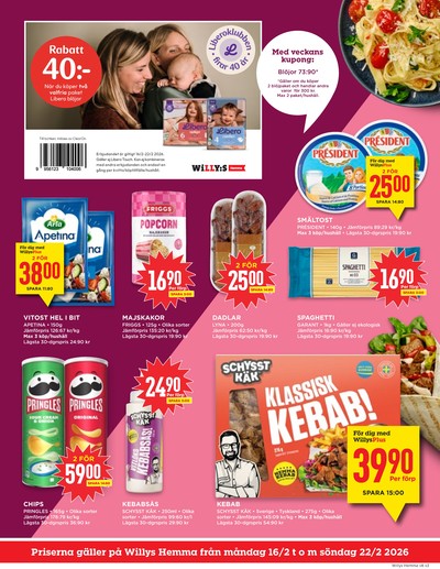 WILLY:S hemma reklamblad i vecka 8 sida 3