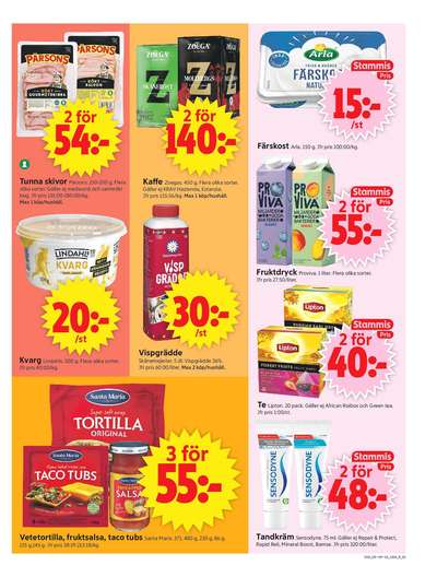 ICA Supermarket reklamblad i vecka 8 sida 3