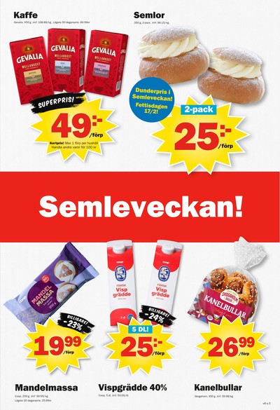 Pekås reklamblad i vecka 8 sida 5