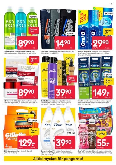 Rusta reklamblad i vecka 8 sida 9