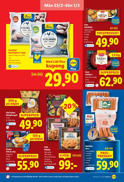 Lidl reklamblad i vecka 9 sida 5