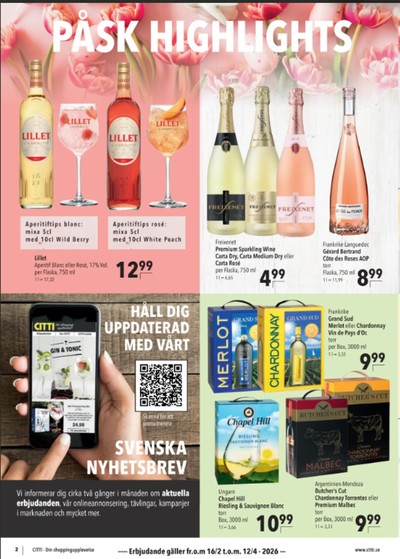Citti reklamblad i vecka 9 sida 2