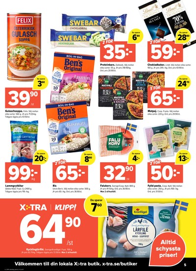 X:-tra reklamblad i vecka 9 sida 5