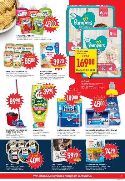 WILLY:S reklamblad i vecka 9 sida 11