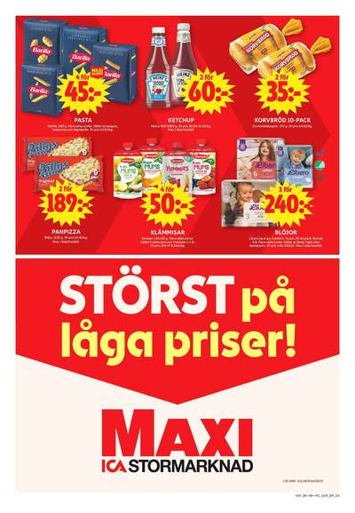 ICA Maxi reklamblad i vecka 9 sida 4