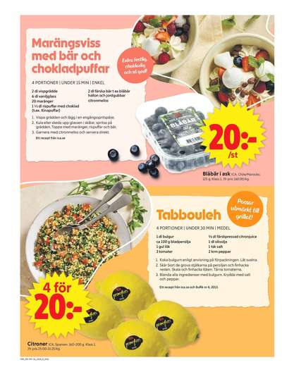 ICA Supermarket reklamblad i vecka 9 sida 6