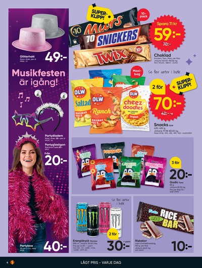 Dollarstore reklamblad i vecka 9 sida 4